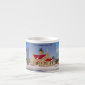 Straight Area Lighthouses Espresso Tasse (Vorderseite)
