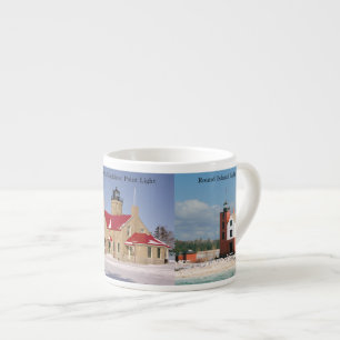 Straight Area Lighthouses Espresso Tasse