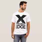 Straight Edge T-Shirt (Vorne ganz)
