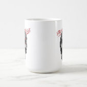 Straight Edge Totenkopf Kaffeetasse (Mittel)