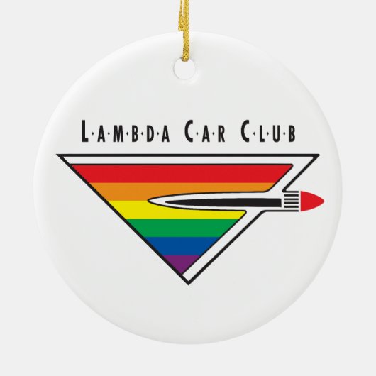 Straight Eights/LCCI Keramik Ornament (Hinten)