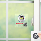 Straight Eights Window Clubing 4x4 Fensteraufkleber (Zuhause)