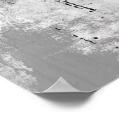 STRAIGHT FLAG DISTRESSED -.pnng Poster (Ecke)