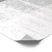 STRAIGHT FLAG DISTRESSED -.pnng Poster (Ecke)