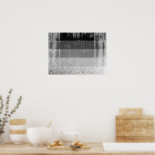 STRAIGHT FLAG DISTRESSED -.pnng Poster (Küche)