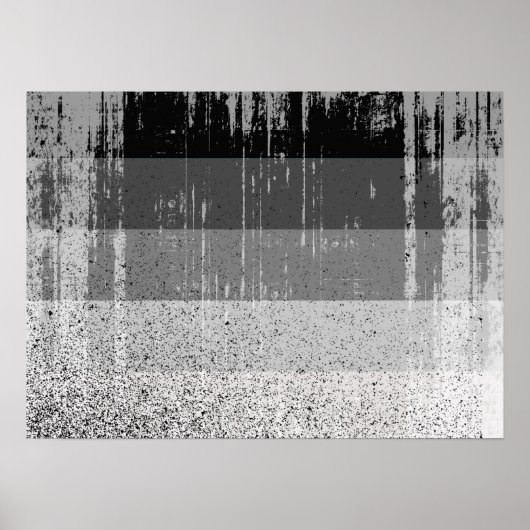 STRAIGHT FLAG DISTRESSED -.pnng Poster (Vorne)