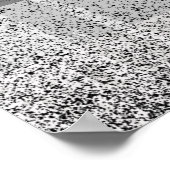 STRAIGHT FLAG DISTRESSED -.pnng Poster (Ecke)