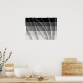 STRAIGHT FLAG FLYING -.pnng Poster (Küche)