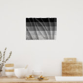 STRAIGHT FLAG FLYING -.pnng Poster (Küche)