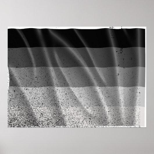 STRAIGHT FLAG FLYING -.pnng Poster (Vorne)