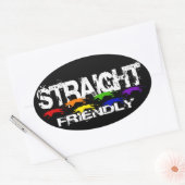 Straight Friendly Stickers (Umschlag)