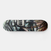 Straight Jacket Psycho Killer Halloween Skateboard (Horizontal)