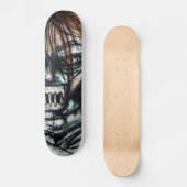 Straight Jacket Psycho Killer Halloween Skateboard (Vorderseite)