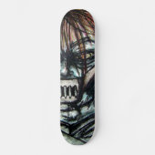 Straight Jacket Psycho Killer Halloween Skateboard (Vorderseite)