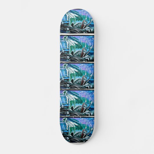 STRAIGHT JACKIN III NAH SKATEBOARD (Vorderseite)