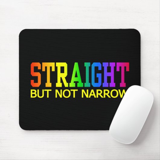 STRAIGHT mousepad (Mit Mouse)