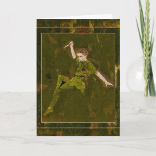 Straight On Till Morning Feiertagskarte