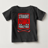 Straight Out of the Penalty Box Baby T-shirt (Vorderseite)
