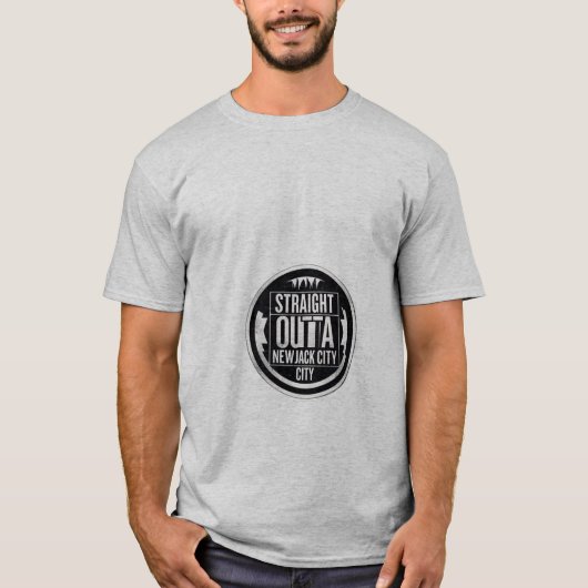 Straight Outa Newjack City T-Shirt (Vorderseite)