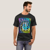 Straight Outta 1983 40 Funny Funny 40. T-Shirt (Vorne ganz)