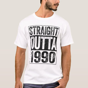 Straight Outta 1990 31St Geburtstagsgeschenk T-Shirt