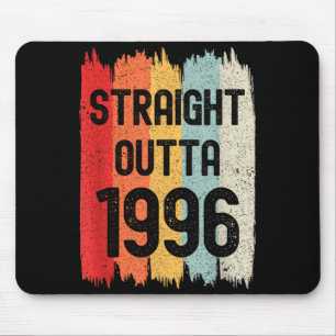 Straight Outta 1996 Lustiger Retro-Geburtstag Awes Mousepad