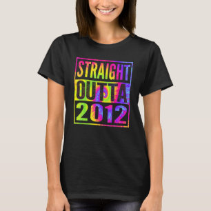Straight Outta 2012 10. Geburtstag für sie T-Shirt