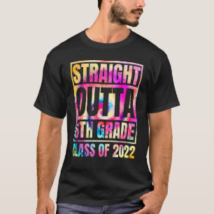 Straight Outta 6. Klasse S Kids Boys 2022 Graduati T-Shirt