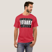 Straight Outta Amory Mississippi Amory MS T-Shirt (Vorne ganz)