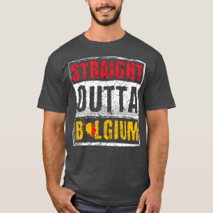 Straight Outta Belgien T-Shirt