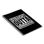 Straight Outta Birmingham Notizblock (Rechte Seite)