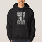 STRAIGHT OUTTA BOISE COUNTY Cool Home Quote Hoodie (Vorderseite)