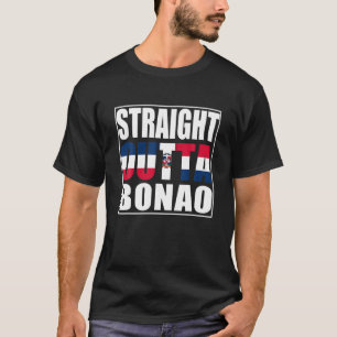 Straight Outta Bonao Dominikanische Republik T-Shirt