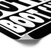 Straight Outta Boot Camp Military Basic Training G Poster (Ecke)