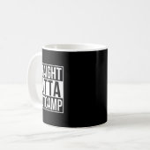 Straight Outta Bootcamp Kaffeetasse (Vorderseite Links)