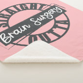 Straight Outta Brain Operation Blanket Sherpadecke (3/4)