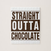 Straight Outta Brown Chocolate Puzzle (Vertikal)