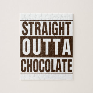 Straight Outta Brown Chocolate Puzzle