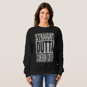 STRAIGHT OUTTA CAMERON COUNTY Cool Home Quote Sweatshirt (Vorne ganz)