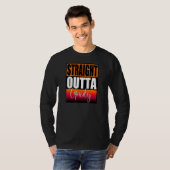 Straight Outta Candy Halloween Trick oder Behandlu T-Shirt (Vorne ganz)