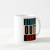 Straight Outta Canton Ohio OH Kaffeetasse (VorderseiteRechts)