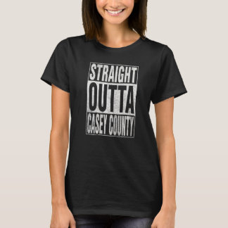 STRAIGHT OUTTA CASEY LANDKREIS Cool Zuhause Quote T-Shirt