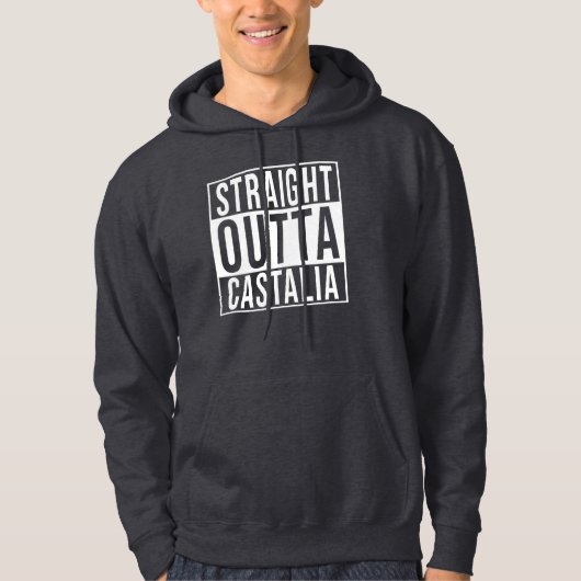 Straight Outta Castalia Hoodie (Vorderseite)