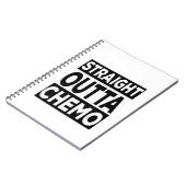 Straight Outta Chemo Notizblock (Linke Seite)