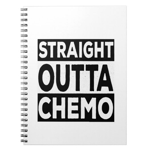 Straight Outta Chemo Notizblock (Vorderseite)