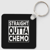 Straight Outta Chemo Schlüsselanhänger (Rückseite)