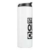 Straight Outta Chemo Thermosbecher (Nach links gedreht)