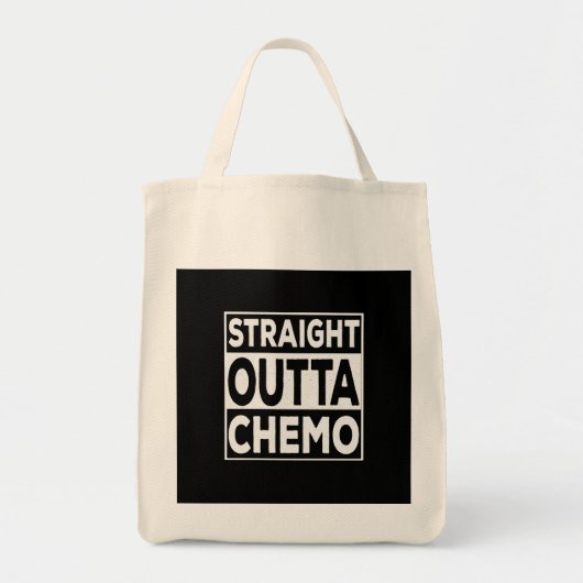 Straight Outta Chemo Tragetasche (Vorne)