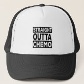 Straight Outta Chemo Truckerkappe (Vorderseite)