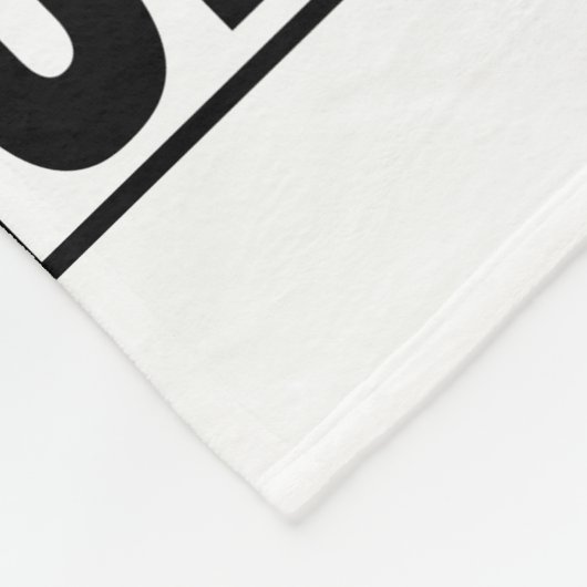 Straight Outta Chocolate Fleecedecke (Ecke)